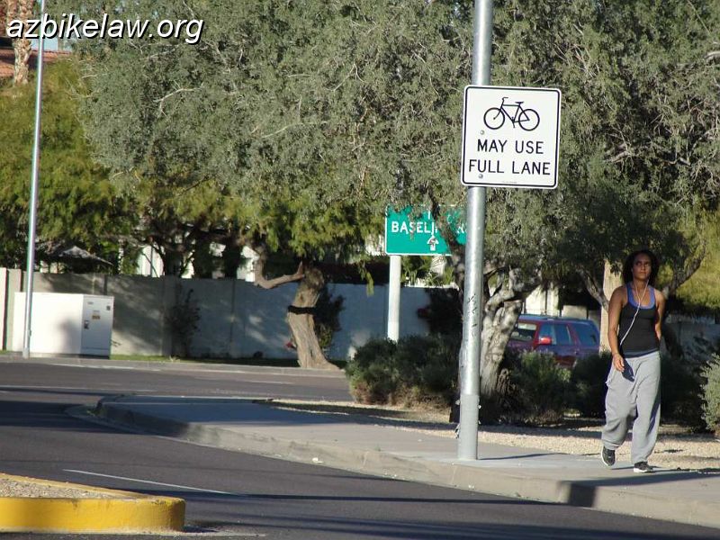 Phoenix places SLMs and BMUFL signs 48th and Guadalupe